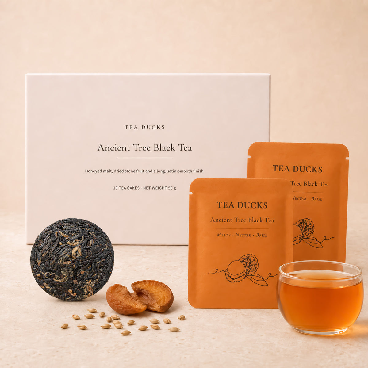 Ancient Tree Black Tea · 10 × 5g Rounds
