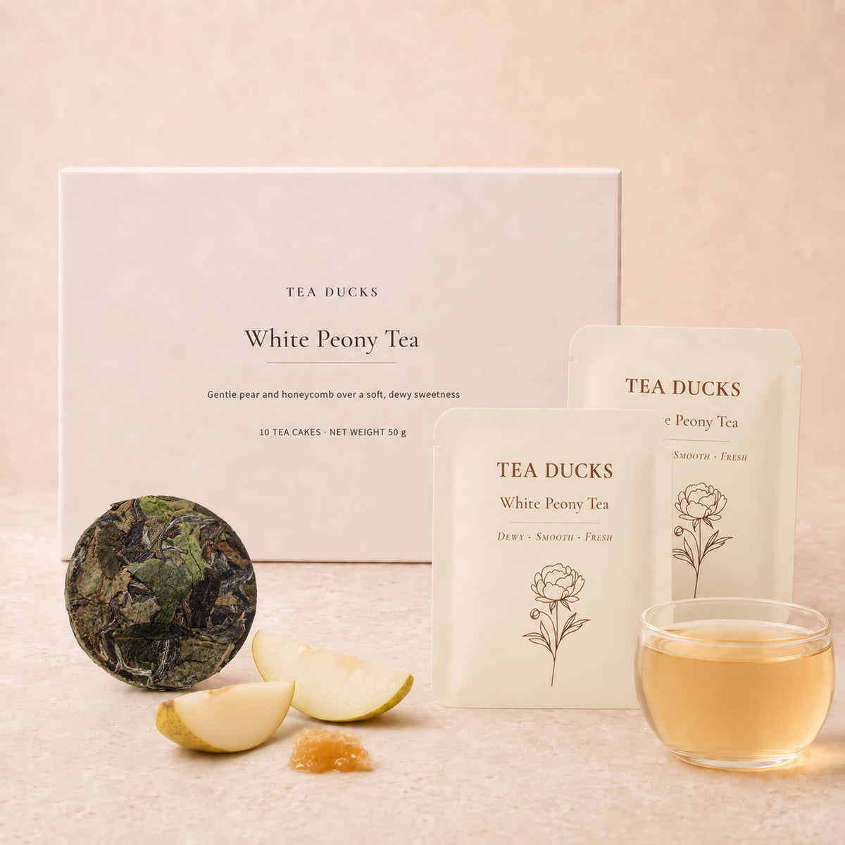 White Peony Tea · 10 × 5g Rounds