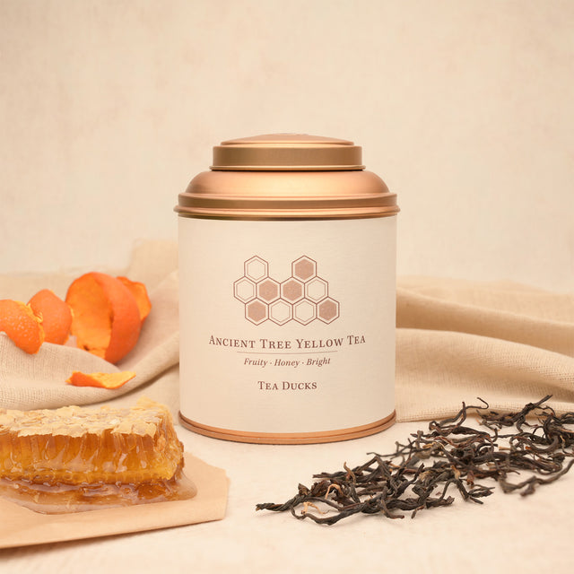 Ancient Tree Yellow — caddy packaging